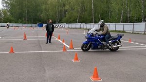 Габаритная восьмерка на Yamaha FJR-1300