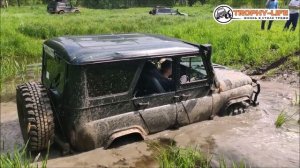4х4 покатушка по бездорожью на внедорожниках УАЗ Тойота Нива Паджеро Л200 Видео Трофи лайф 2020