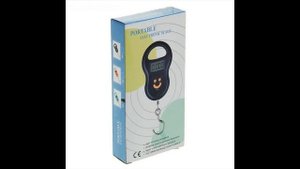 Весы электронные безмен Luazon LV-501, до 50 кг, цвет микс