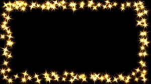 ФУТАЖ Рамка из звёздочек - Footage Frame of the stars