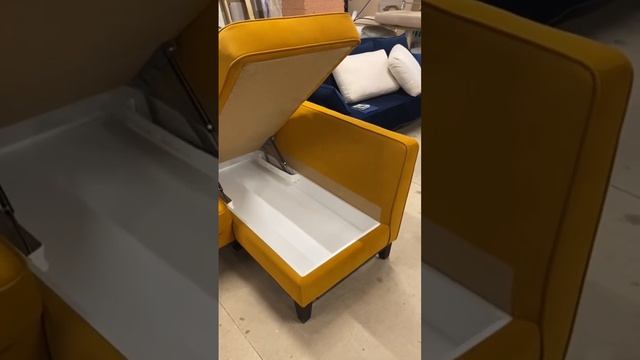 Скандинавский диван с оттоманкой, механизм пума
