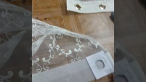 Как сделать тюль с люверсами