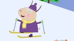 Мультик на английском языке "Peppa Pig Snowy Mountain"