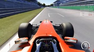 Fernando Alonso's Ferrari F10 at Monza