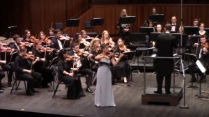 Amy-Lynne Toth Performs Vieuxtemps Violin Concerto No 5 in A minor, Opus 37