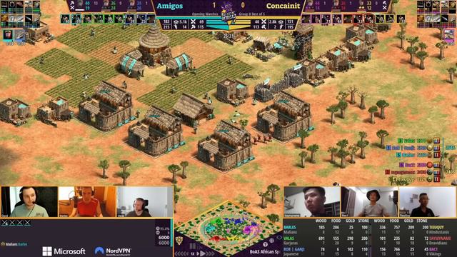 Amigos vs ConCainiT Battle of Africa 3 Group B Opening Matches