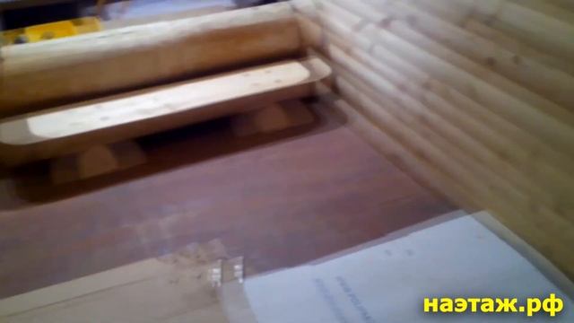 Обзор двух (!) лестниц из брёвен