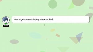 How to get chinese display name roblox?