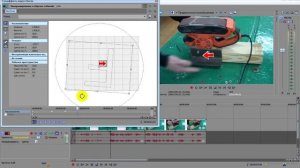 07. Указание объекта стрелкой на видео в Sony Vegas.