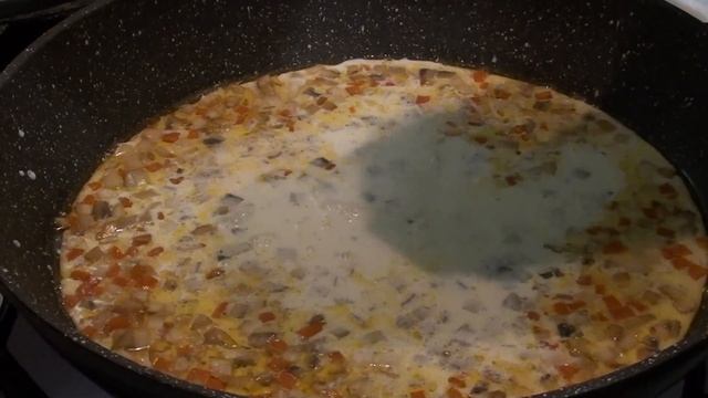 ПАСТА с Грибами в Сливочном Соусе. Нереально вкусная паста Фетучини | Быстрый ужин