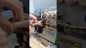 Как изменить длину стежка на оверлоке