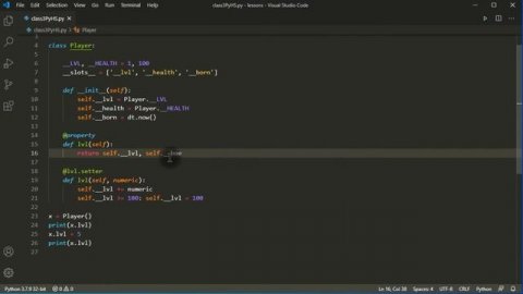 Python ООП геттеры сеттеры, декоратор property, classmethod, staticmethod