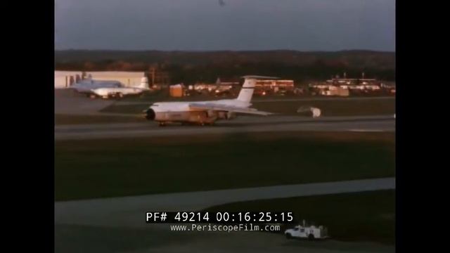 LOCKHEED C-5A GALAXY TRANSPORT AIRCRAFT TEST FLIGHT FOOTAGE MARIETTA GEORGIA 49214 смотреть онлайн