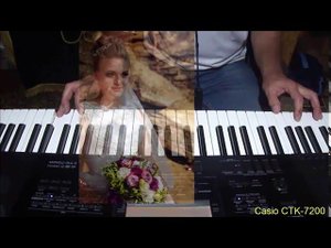 Зимняя ночь на синтезаторе Casio CTK-7200 covеr