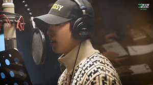 Stray Kids recording Lonely St.