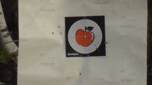 Kral Arms NP 01. пристрелка.35 метров,разброс велик!)