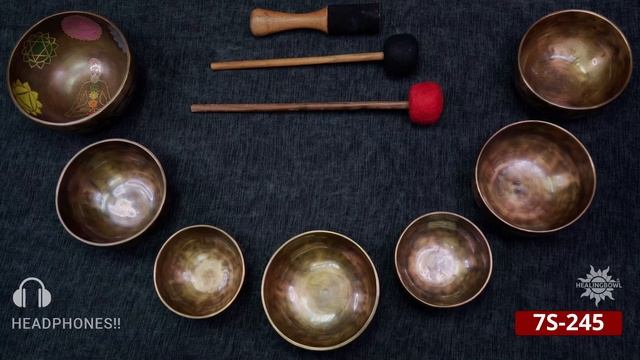 7s 245 Поющие чаши купить / Купить тибетские чаши для массажа / Поющие чаши для йоги и медитации смотреть онлайн