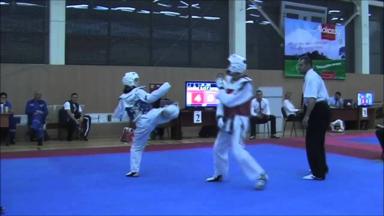 Taekwondo WTF. Турнир клуба Беркут. 03.11.2013 Загорских-Башкирова