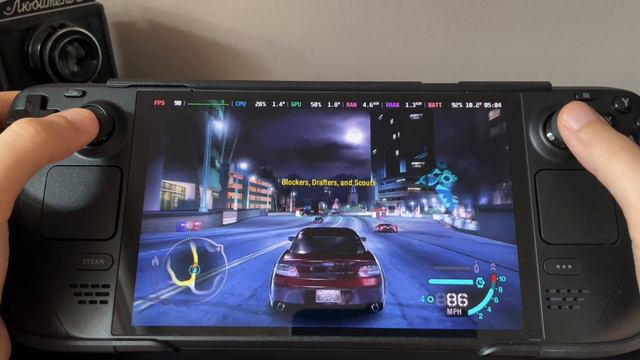 Steam Deck - Need for Speed: Carbon + Widescreen/HUD Fix [POV]