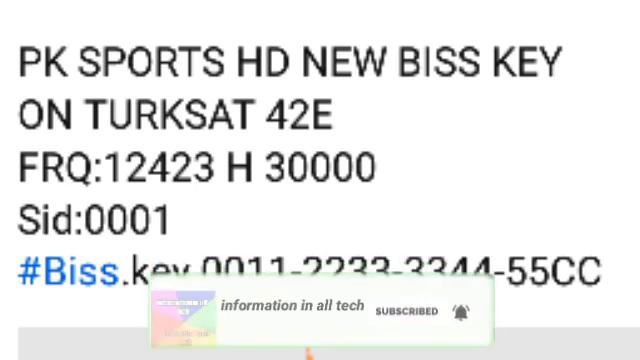 Pk sport new biss key turksat42e смотреть онлайн
