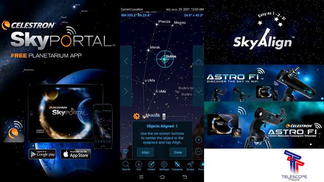 การใช้งานกล้องดูดาว Celestron Astro Fi Series смотреть онлайн