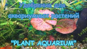 Удобрение "PLANT AQUARIUM" для аквариумных растений.