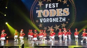 Парад, TODES Череповец, Малыши 1 лига 4 5 лет, фестиваль школ TODES в Воронеже