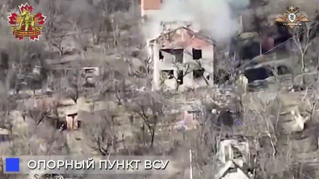 Разведчики 1 обСпН бьют ПТУРами по опорным и наблюдательным пунктам противника
