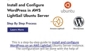 Install and Configure WordPress in AWS LightSail Ubuntu