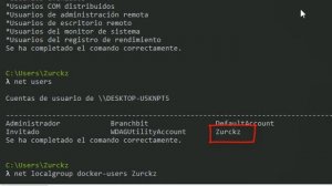 Solución  "You are not allowed to use docker you must be in the docker-users group"  Docker error!