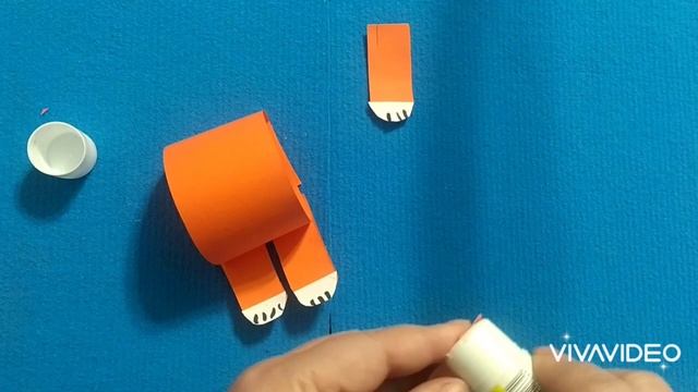 ? ТИГР игрушка из бумаги?Символ года  2022  Как сделать своими руками/ Paper Craft