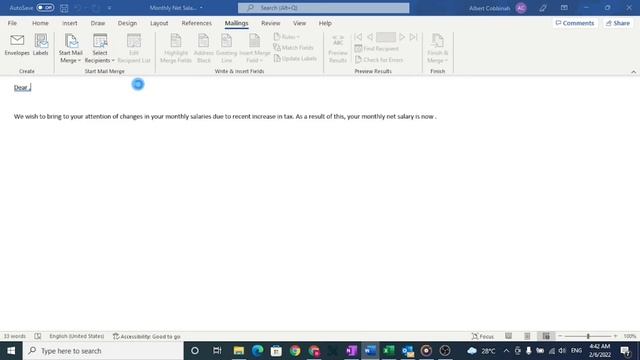 How To Cc In Mail Merge Using Outlook смотреть онлайн