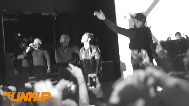 Kanye West Skepta  Big Sean Live in London  KanyeWest Skepta BigSean  Link Up TV