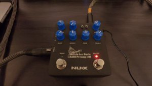 [BASS] NUX Melvin Lee Davis Bass Preamp + DI (NBP-5) Demo by 林克安 Derrick Lin