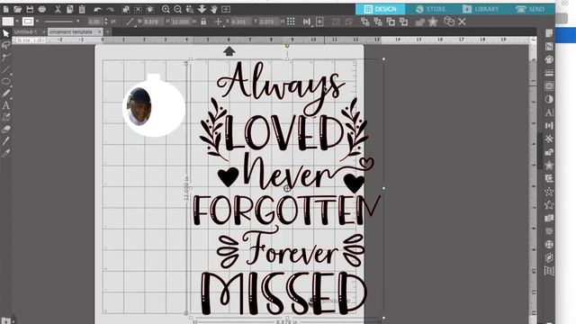 DIY PHOTO ORNAMENT Silhouette Cameo смотреть онлайн