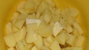 Тушеная картошка с шампиньонами