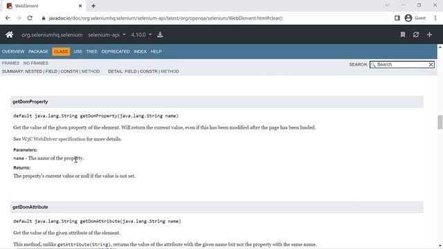Mastering WebElement Interface methods in Java: A Complete Guide