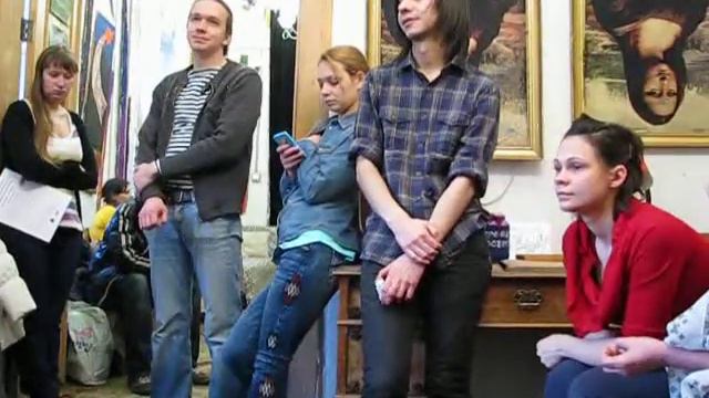 обсуждение спектакля "Пещерные мамы" в ЦСД - 2