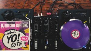 Обзор пластинки для скрэтча - Ritchie Rufftone - Practice Yo Cuts Vol.1 ( 12 дюймов )