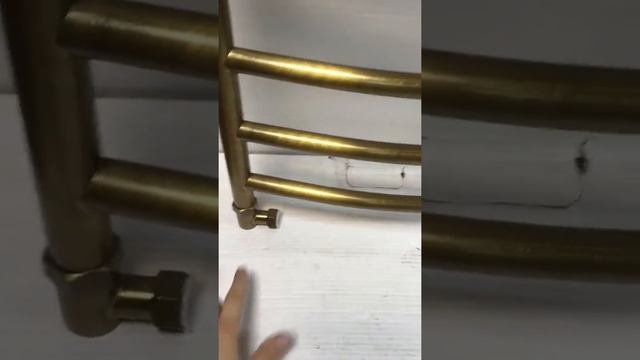 Полотенцесушитель водяной Галант 100х50 Сунержа Состаренная бронза
