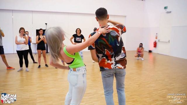 Sensual Bachata Workshop Demo | Crazy What Love Can Do | Marius & Elena at Bachata Touch Fusion смотреть онлайн