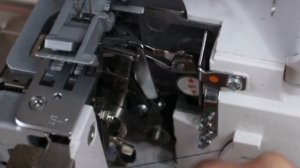 Elna 845 - Cover hem wide - Cover lock stitch - Ourlet couvert large - Pont 10 - Sewing stitch 10