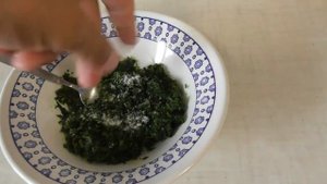 Соус из зелени. Вкуснейшая штука. Подходит ко всему