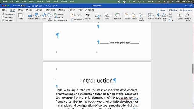 Page Numbers Starting at a Specific Page in Microsoft Word [ 2023 Updated ] смотреть онлайн