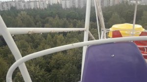 г. Липецк, Россия. Парк Победы. Колесо обозрения. Сентябрь 2021 г.