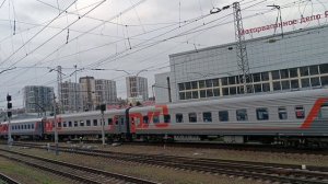 Электровоз ЭП1М-656 с поездом №304 Москва — Имеретинский Курорт