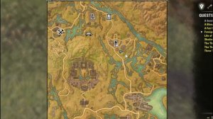 Shadowfen CE Treasure Map Location Elder Scrolls Online