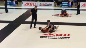 Бой в No Gi по BJJ Юноши "ACB JJ NORTHWEST RUSSIAN OPEN CHAMPIONSHIP 2022"