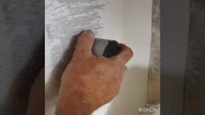 Как снять шпаклёвку с гипсокартона.