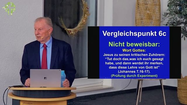 Naturgesetze und das Wort Gottes – Werner Gitt смотреть онлайн